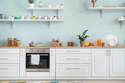 New White Cabinets for a Kitchen Remodel