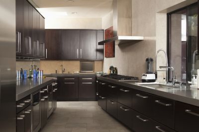 Many Cabinets Create Storage