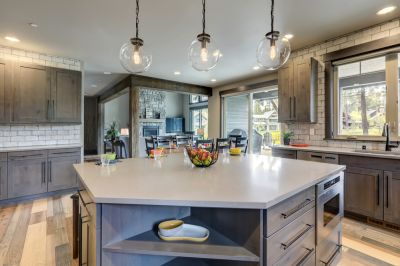 Add an Interesting Kitchen Island